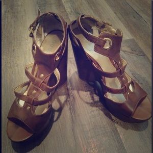 Guess Wedges with gold embellishments